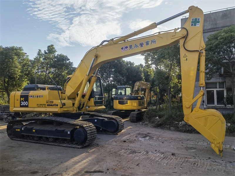 used harga excavadora komatsu Used machinery PC300 excavator machine komatsu PC300-7 hydraulic digger machine used excavators