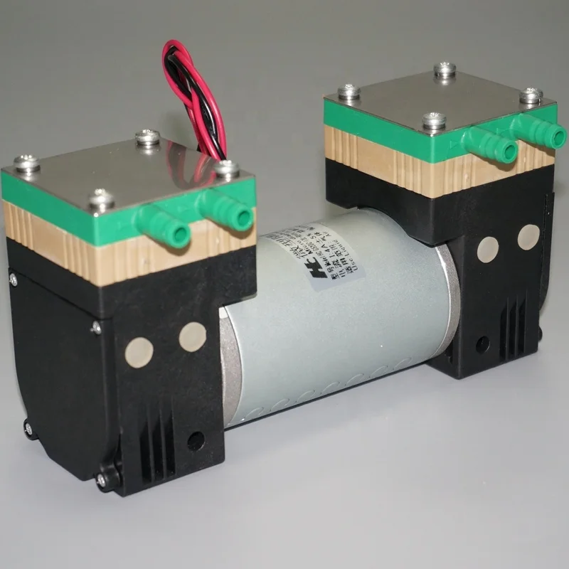 12v/24v/220v 13L double head pressure mini diaphragm air vacuum pump