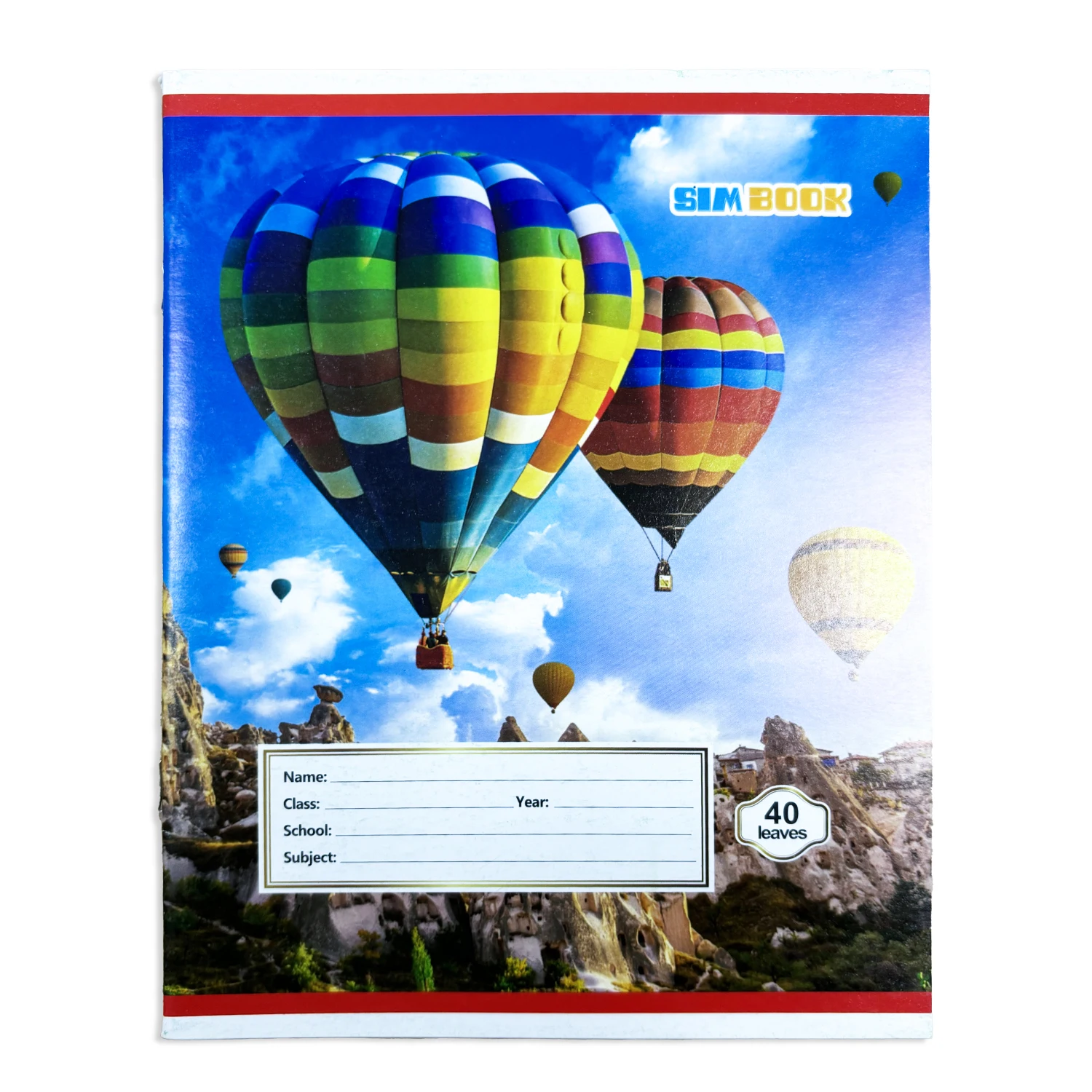 Cheap School Supplies Custom Print 288 Pages Hardcover Notebook A5 Exercise Book