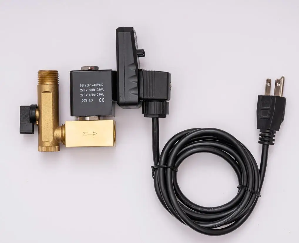 1/2 inch Electronic Drain Valve Solenoid Valves High-Pressure Drain Valve CS720 with timer 16bar