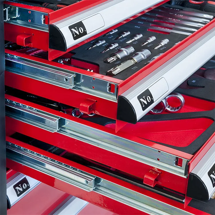 217 Tools 7 Drawers Tool Cabinet Car Tool Trolley