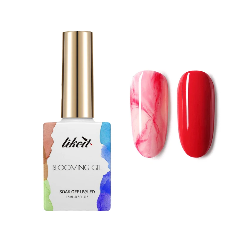 Likeit OEM Long Lasting Nail Painting Gel High Pigment Blooming Gel With MSDS
