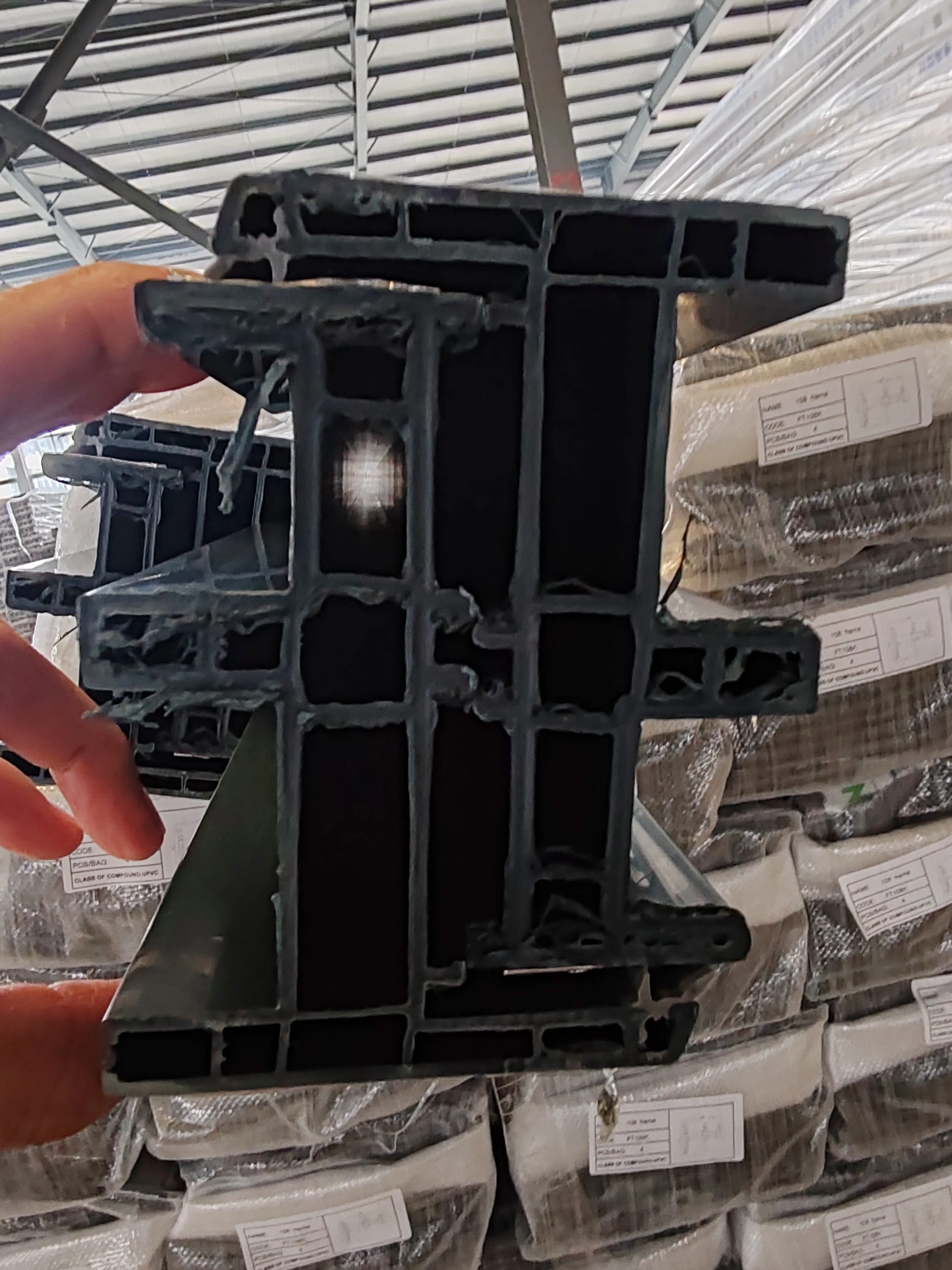 Upvc Manufacturers European Standard Pvc Profile Producer High UV Protection  Plastic Profiles