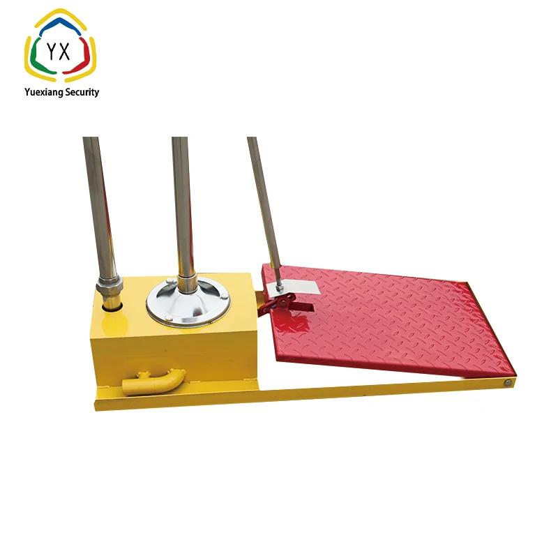 Foot Control Anti-chemical combination emergency foot pedal eye wash shower station factory outlet