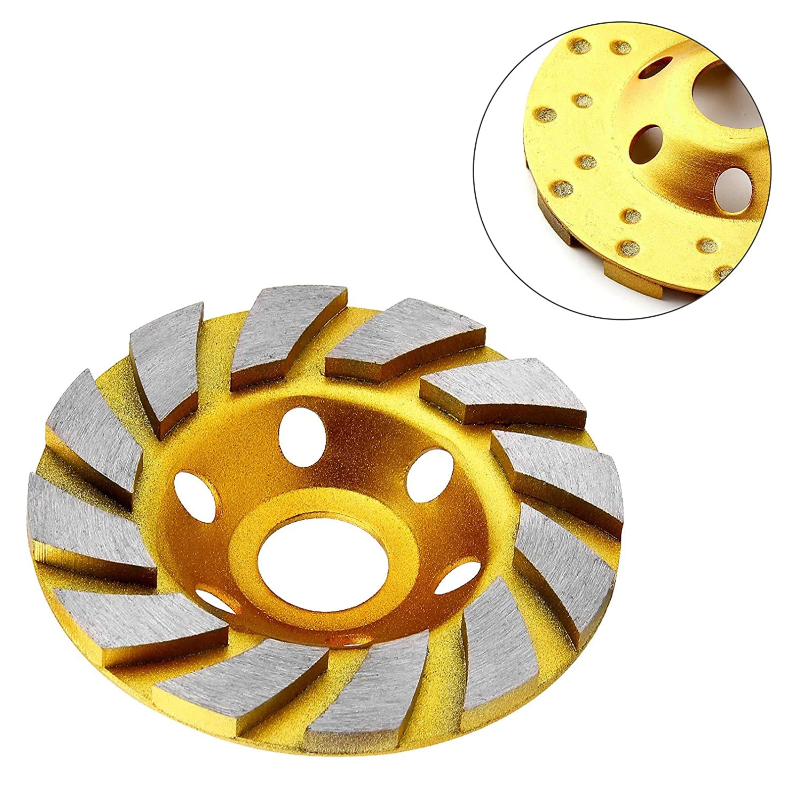 OEM/ODM 4 Inch Angle Grinder Turbo Diamond Cup Grinding Wheel For Concrete Marble Stone Ceramic Tile Granite Shear/Brick Wall