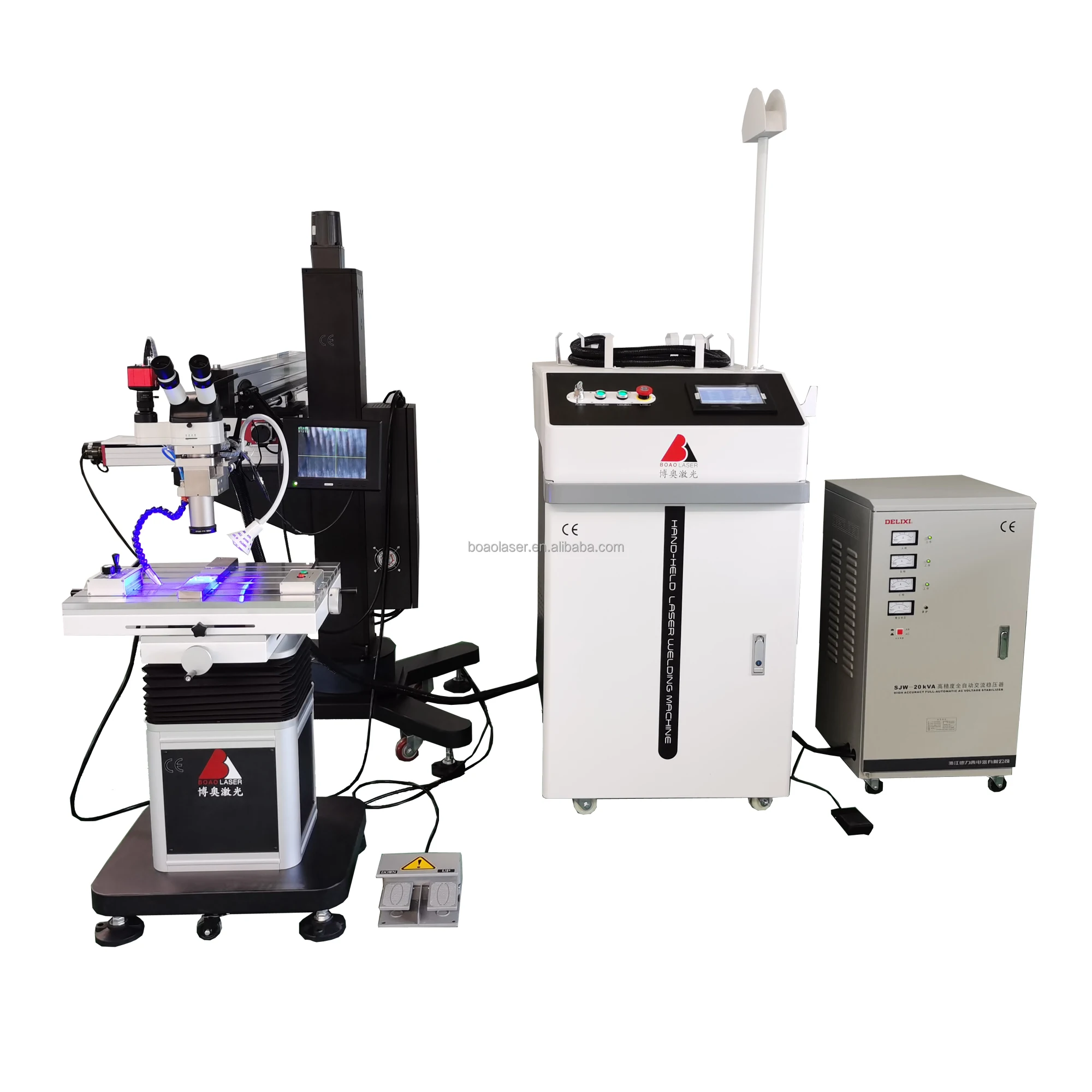  Mold laser welding machines 1000W 1500W repairing from BOAO Laser