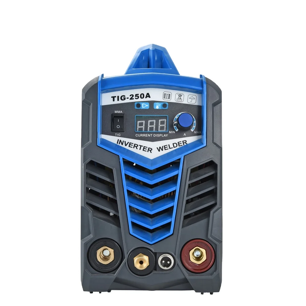 smart portable single phase IGBT inverter TIG-200/250 tig welding machine TIG/MMA argon arc welding machine 2in1 tig weld
