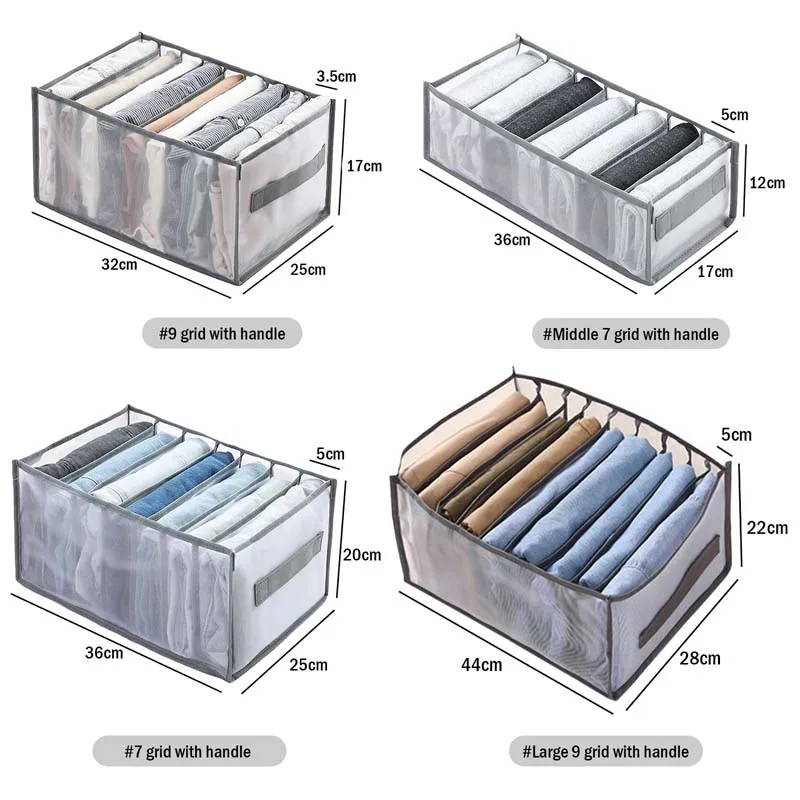 Hot Selling Cheap Price Foldable 11 Grids Wardrobe Clothes Organizer for Bra Underwear socks
