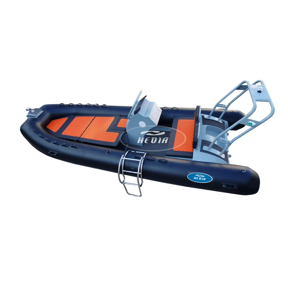 Hedia ocean master 16 ft hypalon boat sport aluminum hull inflatable bateau 2021 boot rippe