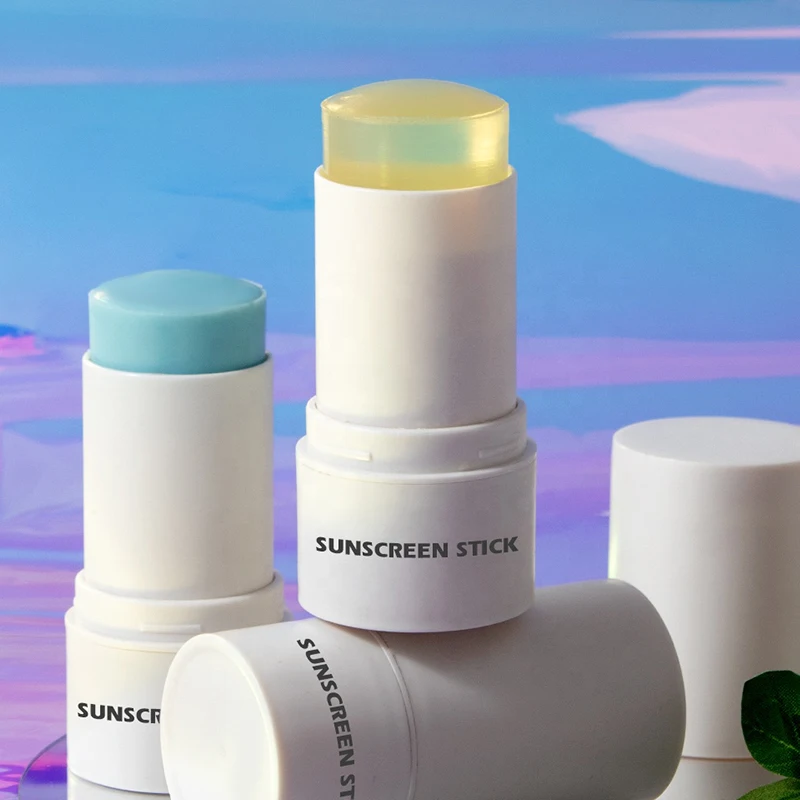 Custom Organic Mini-Stick Sunscreen SPF 50 Invisible Clear Mineral Vegan Cream for Face and Body Moisturizing Sunscreen Stick