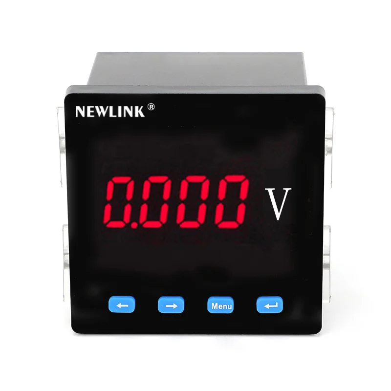 High Quality Smart Voltmeter Digital High Precision Durable single Phase Voltmeter for Dc