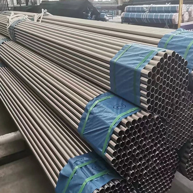Горячая распродажа бесшовная титановая труба ASTM B338 Gr1 Gr2 Gr5