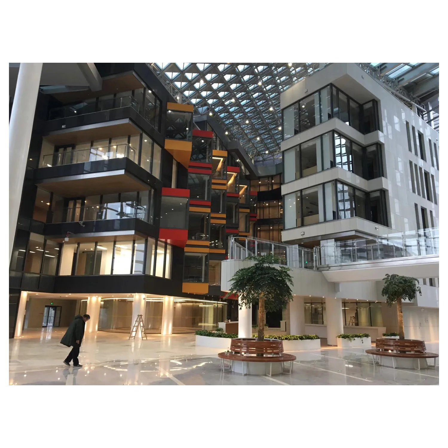 Maintenance friendly curtain wall facade terracotta facade panel terracotta panel