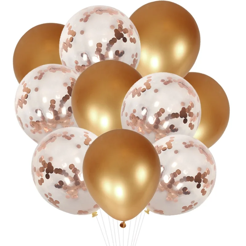 EASTTERN Hot sale 12 Inch metallic balloon set accessories for Ramadan decoration Eid Mubarak favors