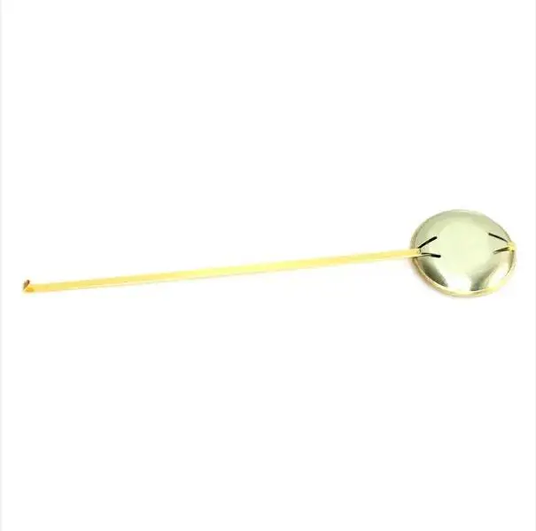 Metal Movement Mechanism Part for DIY Repair Golden 15g 22cm Length Wall Clock Pendulum Bob