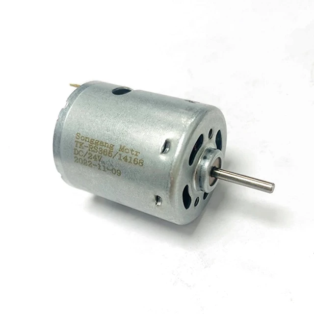 RS-365SH-2080 DC electric Motor 12v 24v 18 Volt 19400rpm diameter 27mm Hair Dryer motors