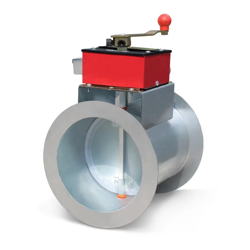 Hvac system ductwork motorized fire smoke damper actuator