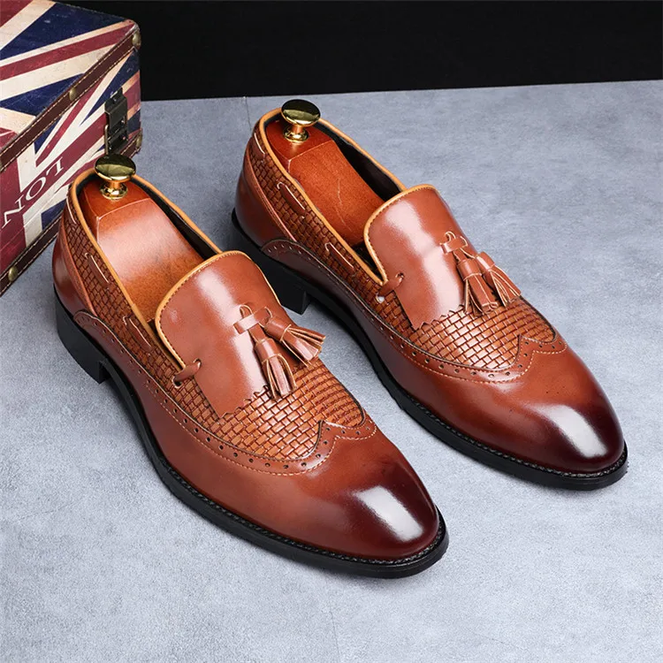 new styles waterproof formal work men leather business shoes for males