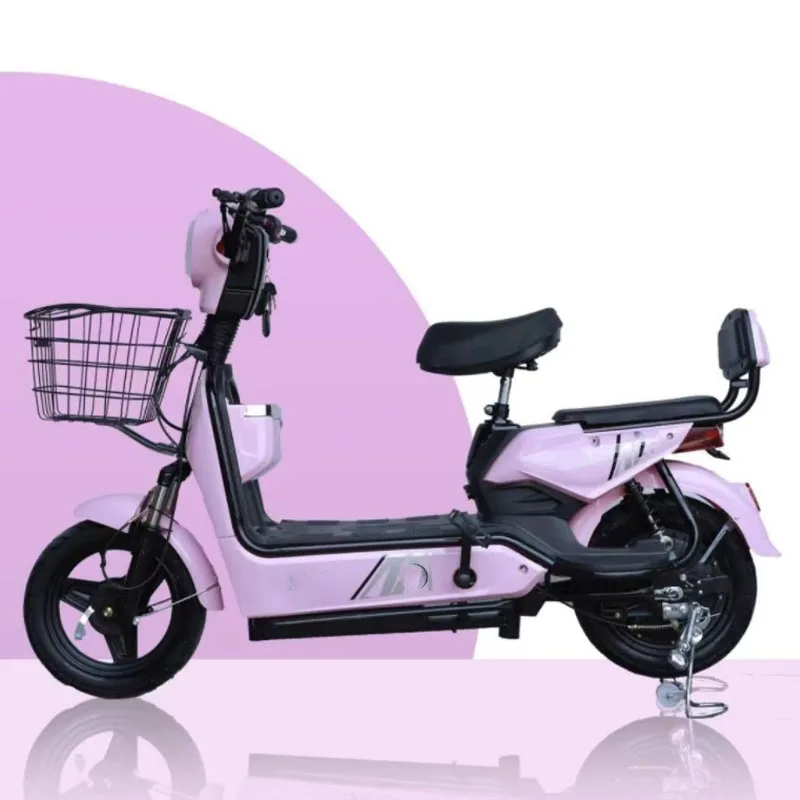 2024 Factory Wholesale Electric Bicycle 350W 48V Adult Electric city Bike Lead-acid Battery Two-wheeled Electric Scooter