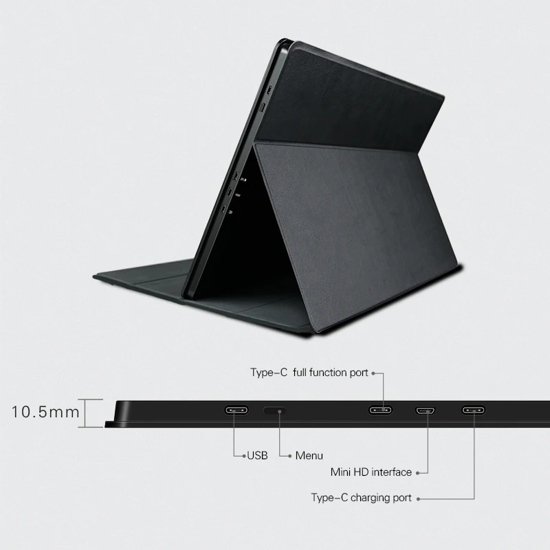 Wholesale Wifi Wireless Projection 15.6 Inch IPS Built-in 10000 mAh Battery portable touch screen monitor