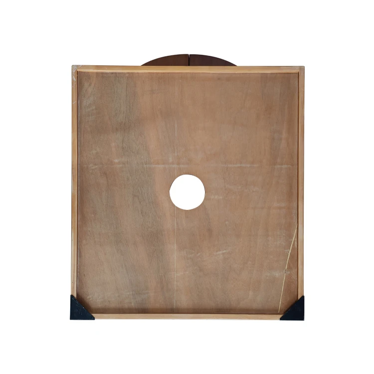 Cheap Dartboard Cabinet Set with Realistic Walnut Finish, Dartboard Cabinet Set for Game Room, Family, Office