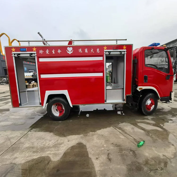 6-квадратная пенная пожарная машина большая двухместная Автоцистерна для пожарной воды 119 аварийно-спасательная лесная