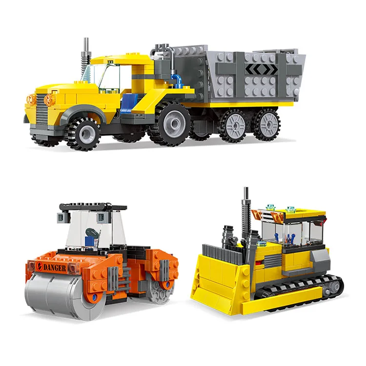 Mini assembly car puzzle toy, building block model, holiday gift for boys, engineering car puzzle toy