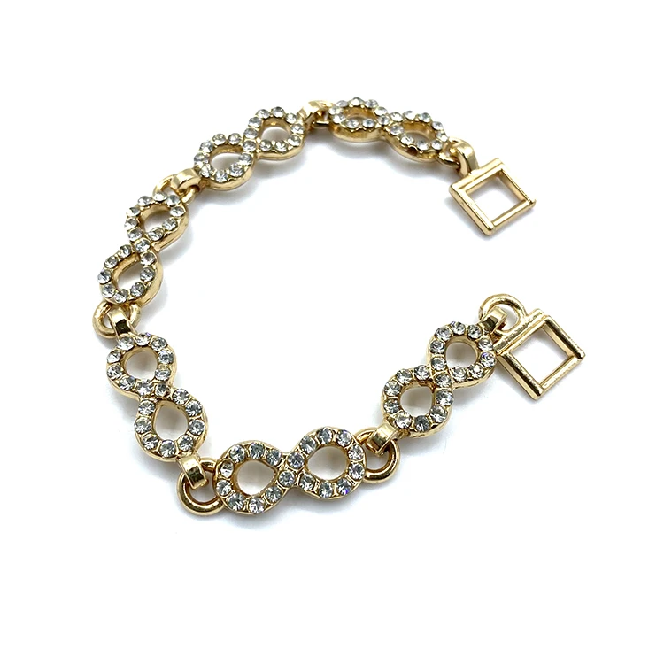 Customized Metal Rhinestone Buckle Shoe Chain Women Sandals Accessories Women High Heels Shoelace buckle