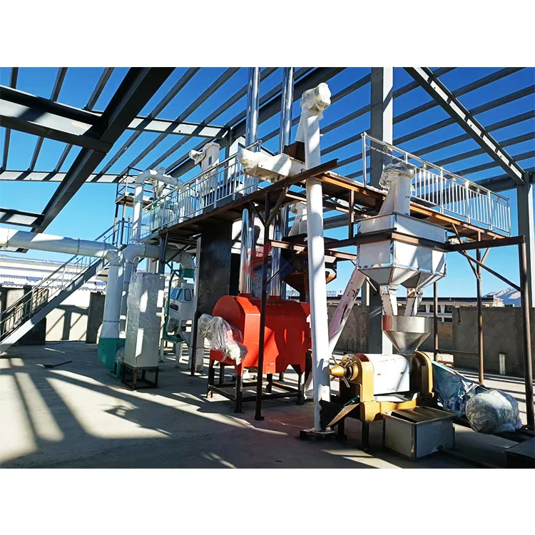 Canola rapeseed cooking oil refining machine equipment plant production line price