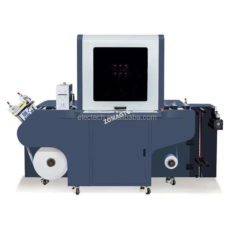 High Speed Roll To Roll Digital Label Printing Machine Label Printer CMYK+W