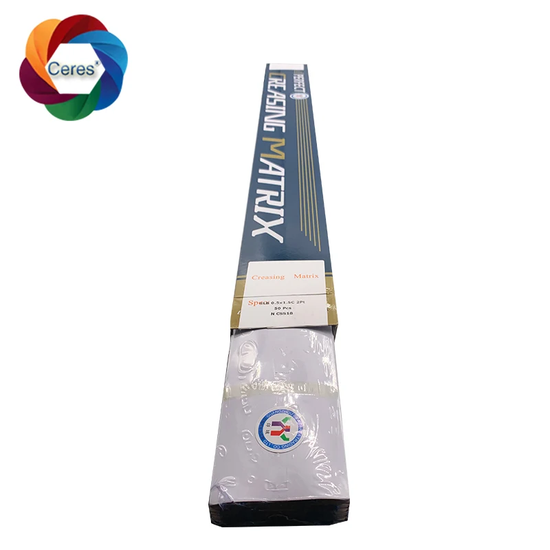 0.5*1.5 Ceres High Quality Die Cutting SLB Creasing Matrix For Box Making Foshan Supplier