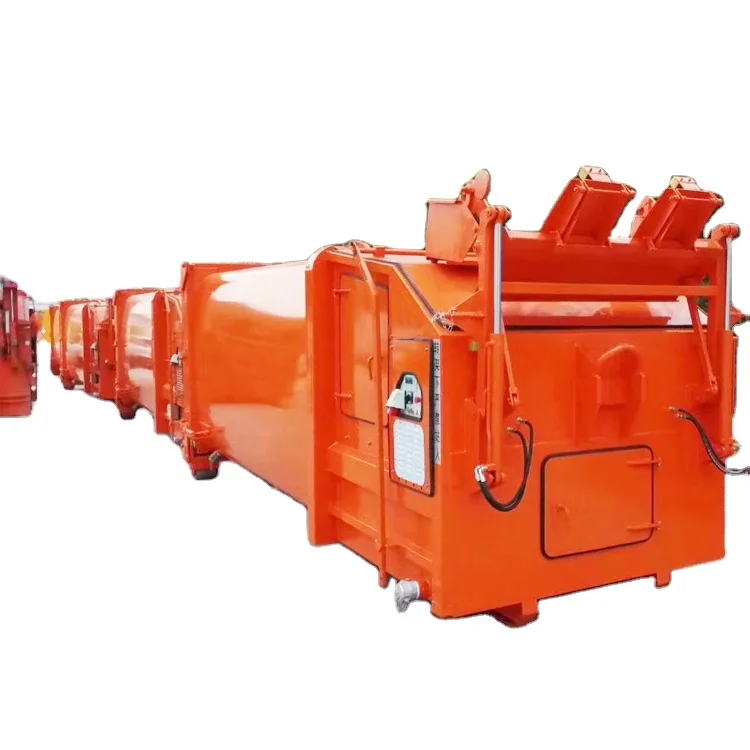 
Waste Compactor Trucks Garbage Hydraulic Automatic Carton Compactor Baling Garbage Compression Equipment 