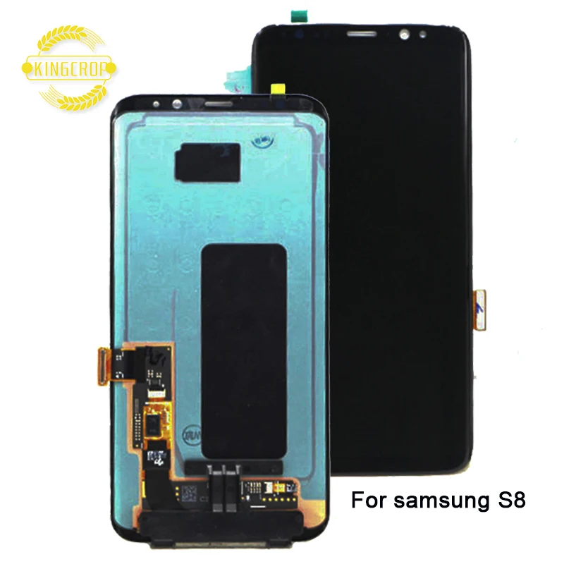  100% протестированный ЖК-экран для samsung galaxy s8 s9 s10 s20 s21 g950f дисплей в сборе горячая Распродажа Оригинальный Новый сенсорный телефон комплекте