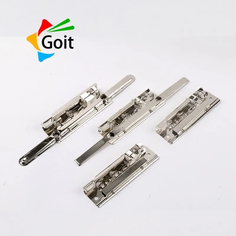 Hot sale 10cm nickle plating metal lever clip 100mm strong spring metal clipboard lever clip for office