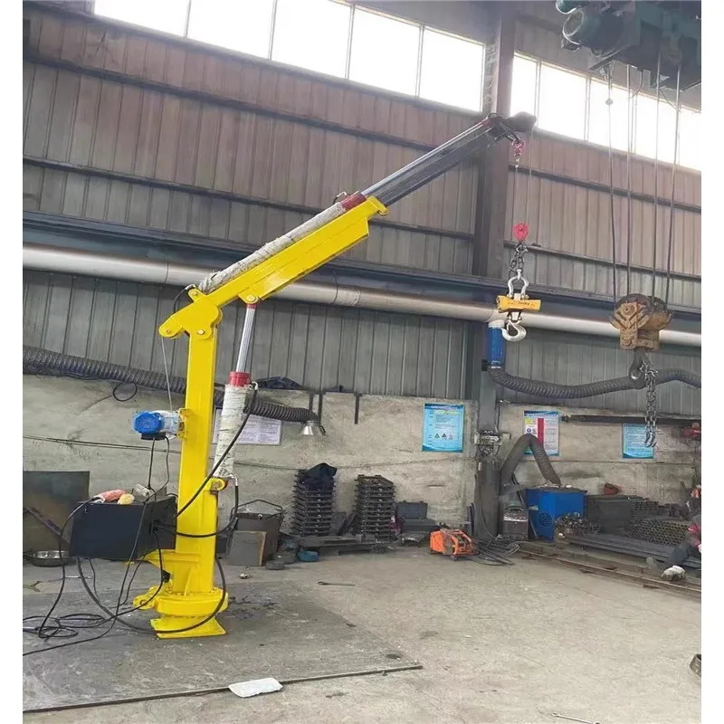 Vehicle mounted mechanical hydraulic rotary diesel electric remote control telescopic boom deck crane