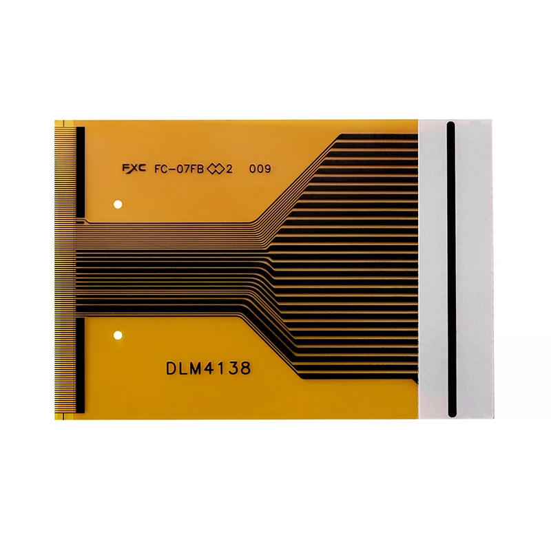 Flat Flex Pcb Fpc Board Gold Flexible Copper Immersion 0.1~0.6mm Ipc-a-610 E Laser Cut Pcbquick Rohs Kf-0113 0.5mil 0.1mm 1oz
