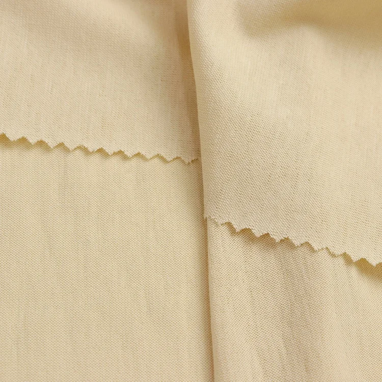 High End On Sale High Fashion Fabric Soft Touch Plain Dyed Single Jersey 100 cotton fabric manufacturers