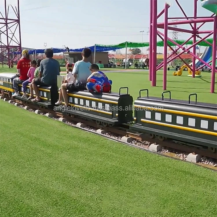 Amusement Track Train Manufacturers Commercial Electric Train Set For Adults