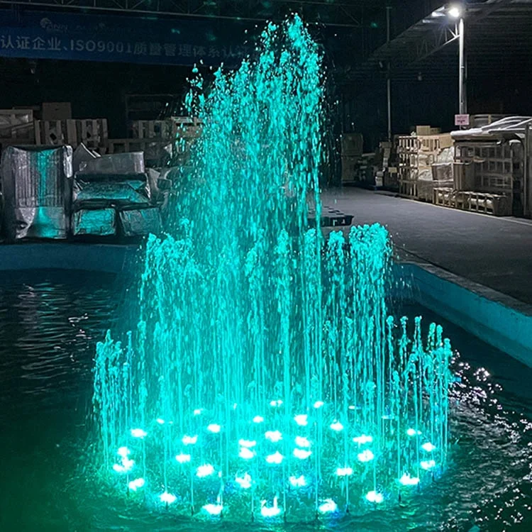 Открытый садовый бассейн современный небольшой музыкальный фонтан из нержавеющей стали