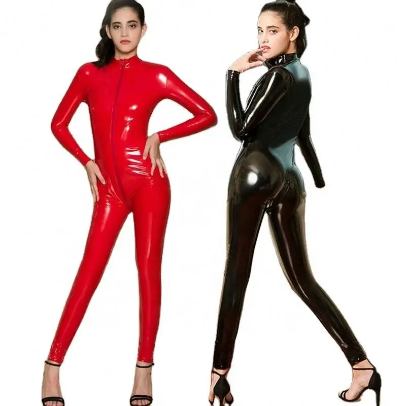 Erotic Dress Lingerie Sexy Bdsm Mature Women Sexy Leather Lingerie Women Latex Fetish Clothing Leather Lingerie Fetish Sexy