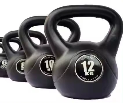 Dinuo Gym Cement Kettlebell Weights Set Weightlifting Equipment Men/Women Custom Kettlebell for Body Workout