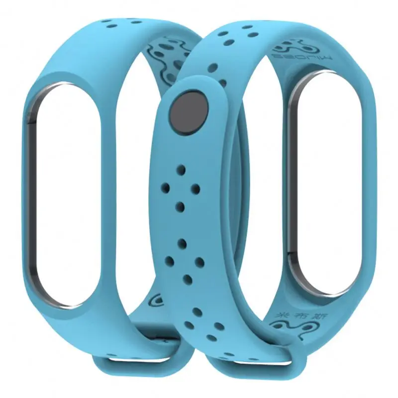 Silicone fashion band for Xiaomi Mi  waterproof mi band 4 Strap Replacement Smart Porous ventilation Band