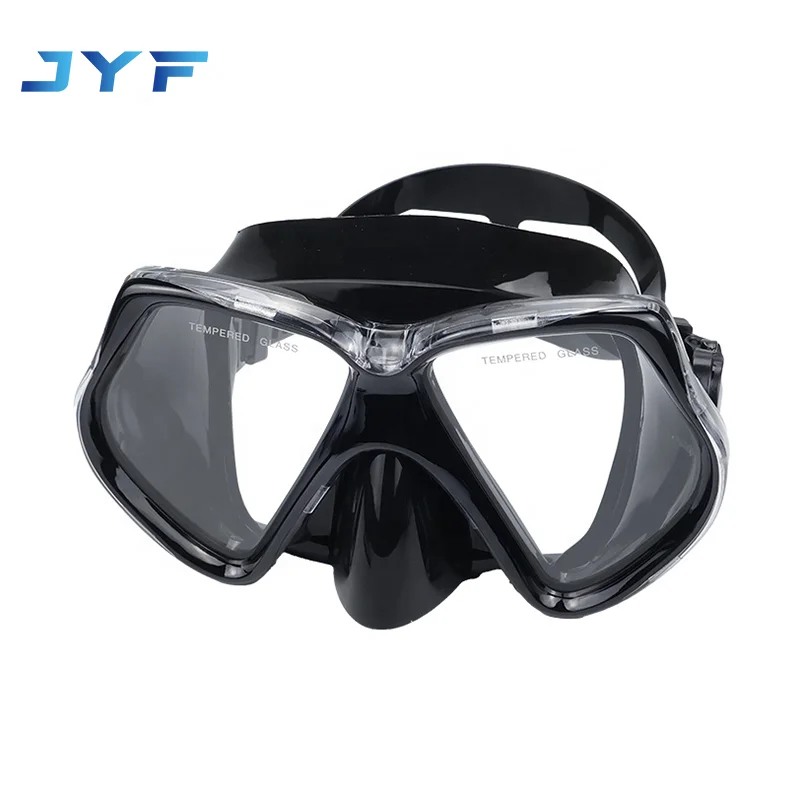 Cost Effective JYF Brand Adult Diving Mask Scuba Free Snorkel Diving Equipment with Medical Grade Silicone