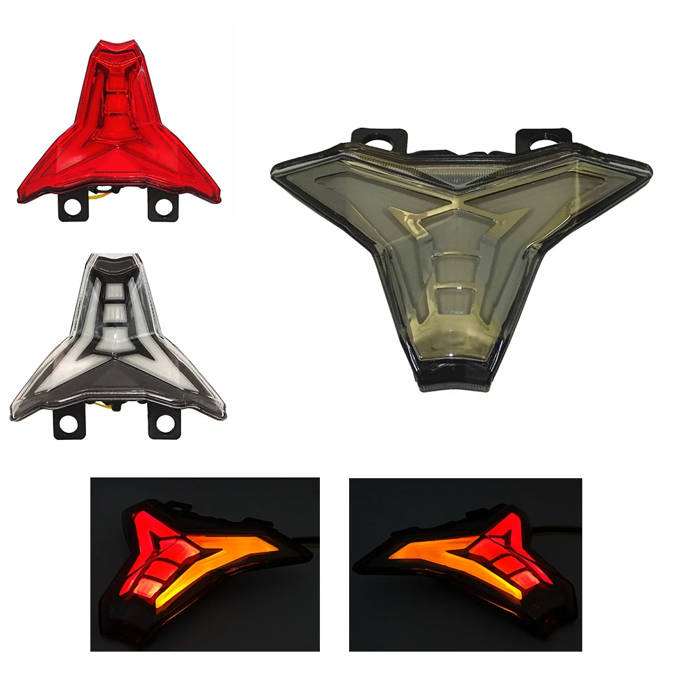 Rear Integrated LED Lamp Brake Stop Tail light Turn Signal Indicator For Kawasaki Z1000 14-20 Ninja 400 250 2018 ZX10R ZX10RR