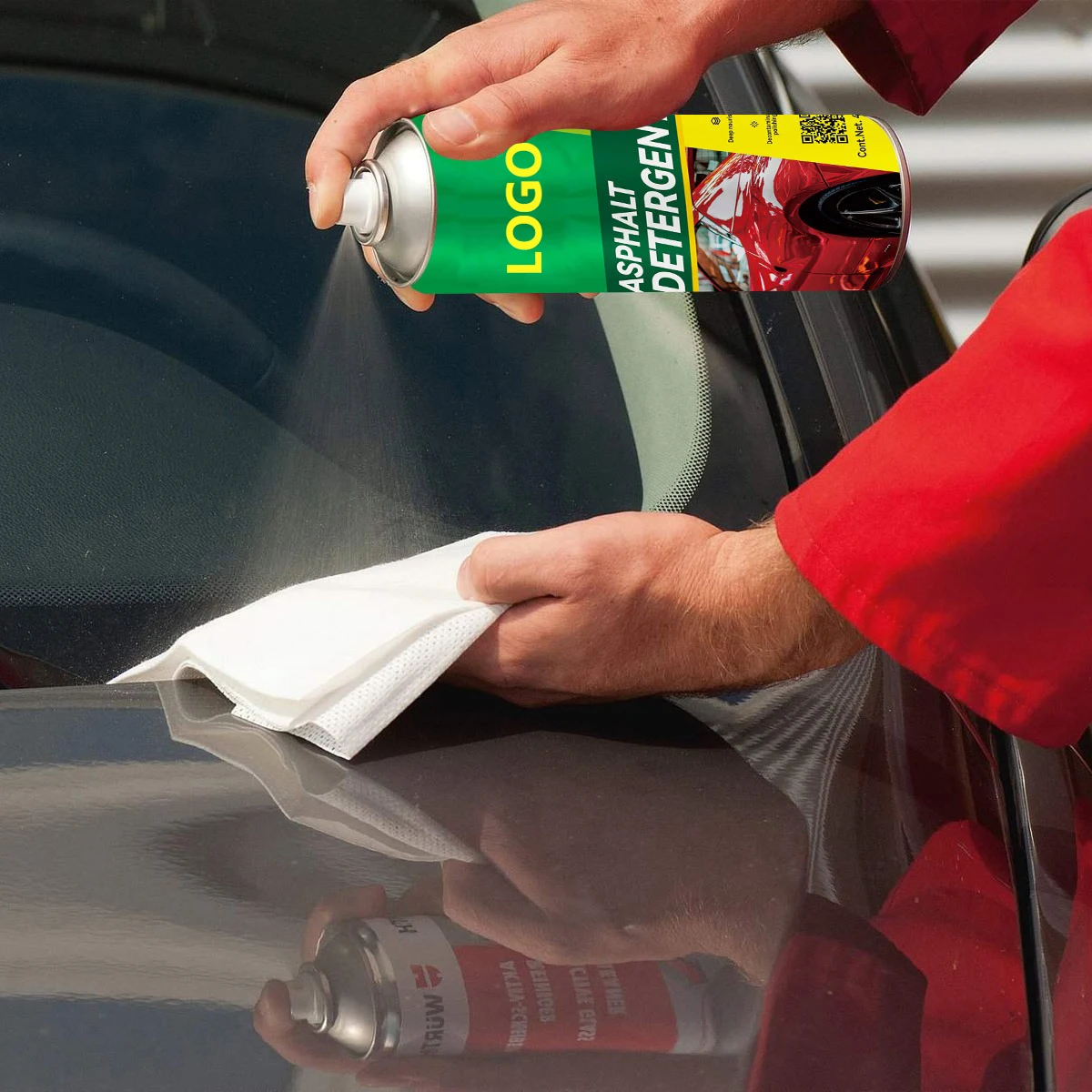 2024 Car Bug Cleaner Tar Asphalt Renmove Cleaner  Car Care Products Tar Remover Spray Saigao Pitch Remove Cleaner Spray