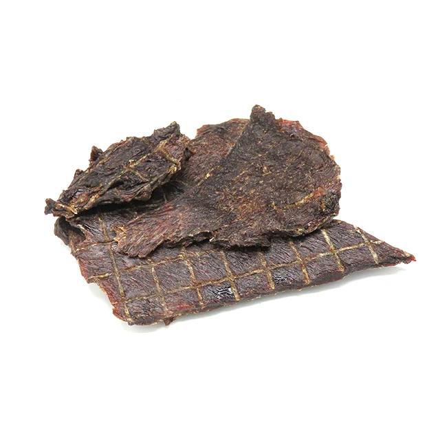 Упаковка закусок замороженное сухое мясо лошади джерки для собак