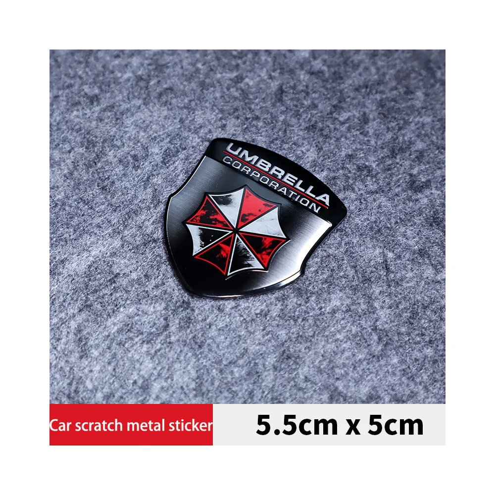 resident evil 4 Custom Brand 3D Embossed Logo Resident Evil badge Car Emblems Product wire pronoun name badges