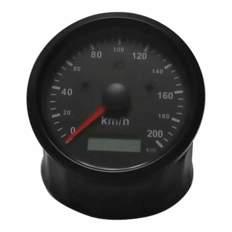 85mm Universal Digital GPS Speedometer Needle Type Speedometer for Vehicle Truck Racking Motorcycle Over Speed Alarm