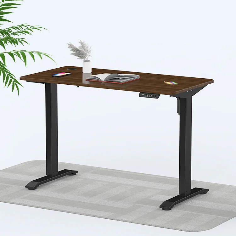 Custom Oem Popular Height Tech Table Wholesale Lift Desk Frame Electric Adjustable Height Smart Computer Desk