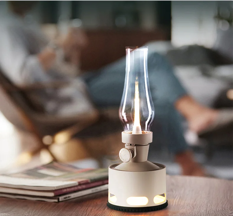 FILLUX Warm and White house decoration Eye-protecting Usb Port Charging LED desk Lamp table kids night